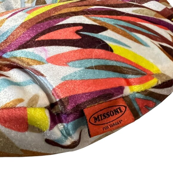 Missoni For Target Multicolor Abstract Travel Neck Pillow Polyester & Cotton - Picture 3 of 3
